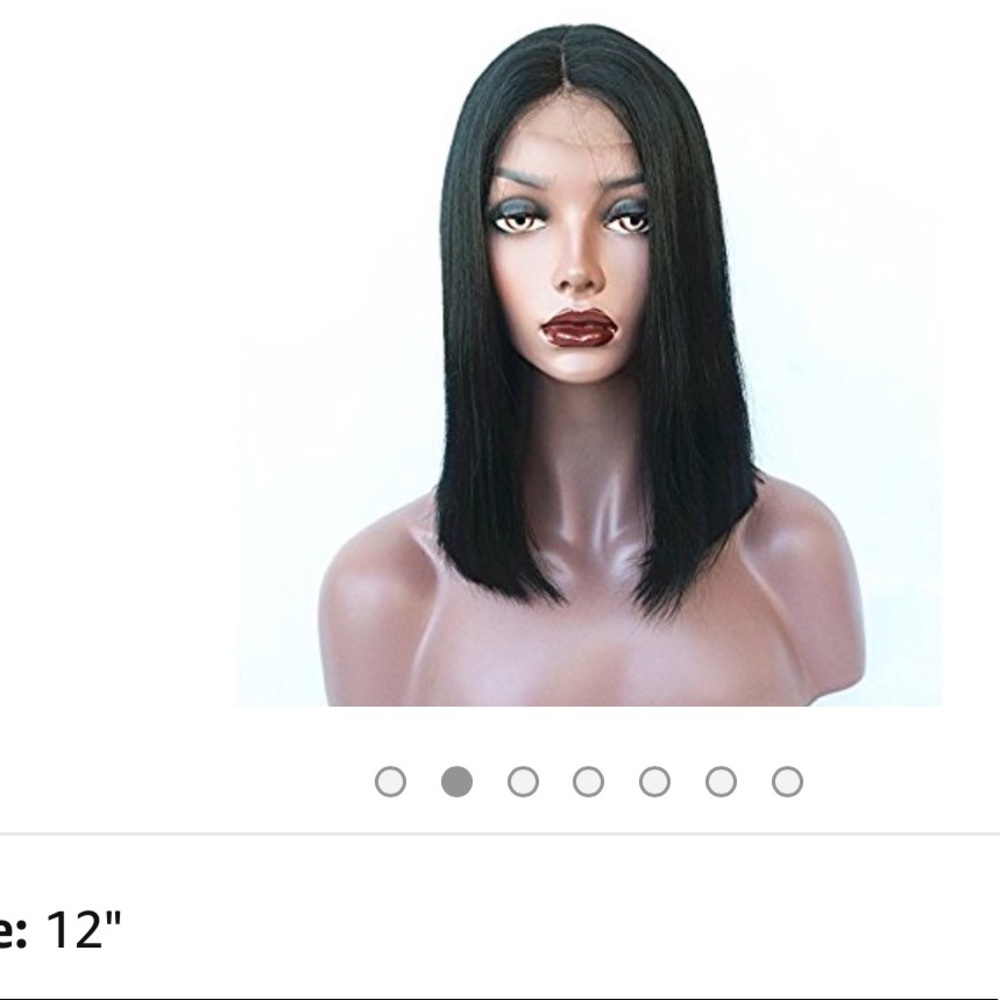 Bob Brazilian 100% Human Hair middle part